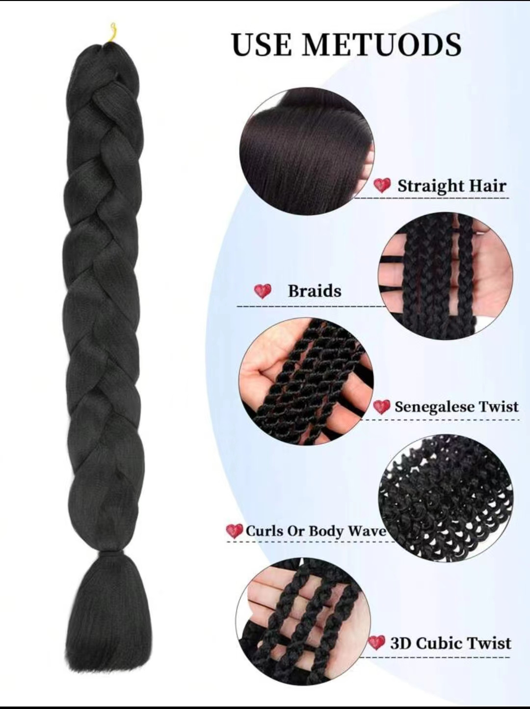 Wholesale jumbo hair Braids hairstyles 41inch 82inch for black women and black synthetic hair extension Synthetic Braiding Hair