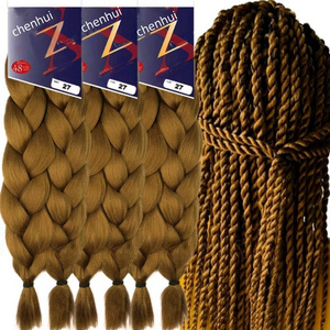 Pre-Stretched Braiding Hair Extensions kanekalons 48 Inch Unfolded 2 Bundles Hair texture black  Pre-Combed Synthetic Hair