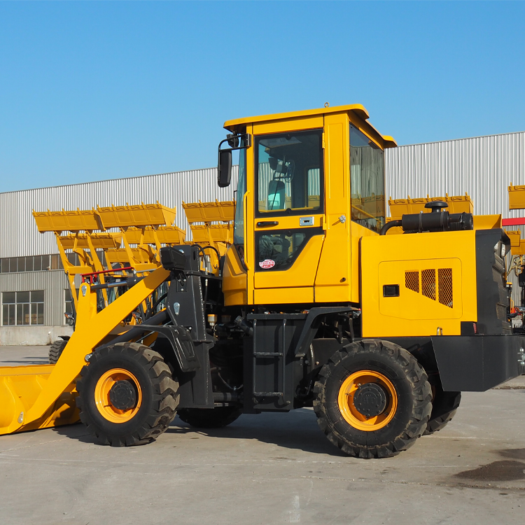 Hot Sale ZL16F 4WD Articulated Mini Wheel Loader 1.6 Ton Wheel Loaders 1600kg ISO/CE with Snow Bucket/Blower/Blade Optional EPA