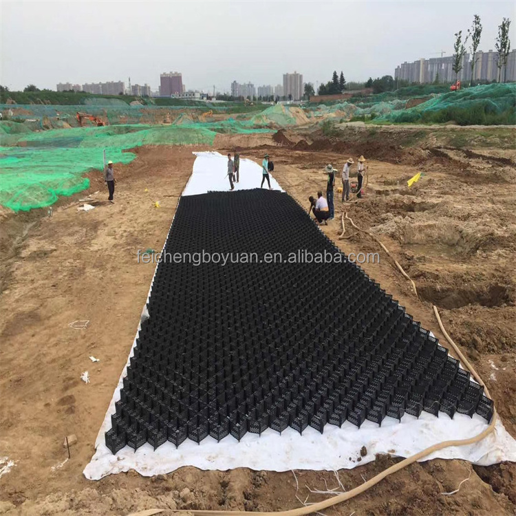 Chinese Factory Price  HDPE Geocell / Geocell Cellular Confinement System