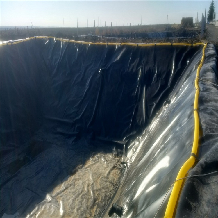 Agricultural Pond Liner 1mm Waterproof HDPE Landfill Geomembrane Liner 0 75mm 1 5mm Pond Liner