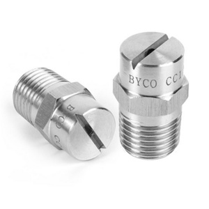 BYCO MEG1/4 316SS Stainless Steel Car Washing High Pressure Water Vee jet Flat Fan Spray Nozzle