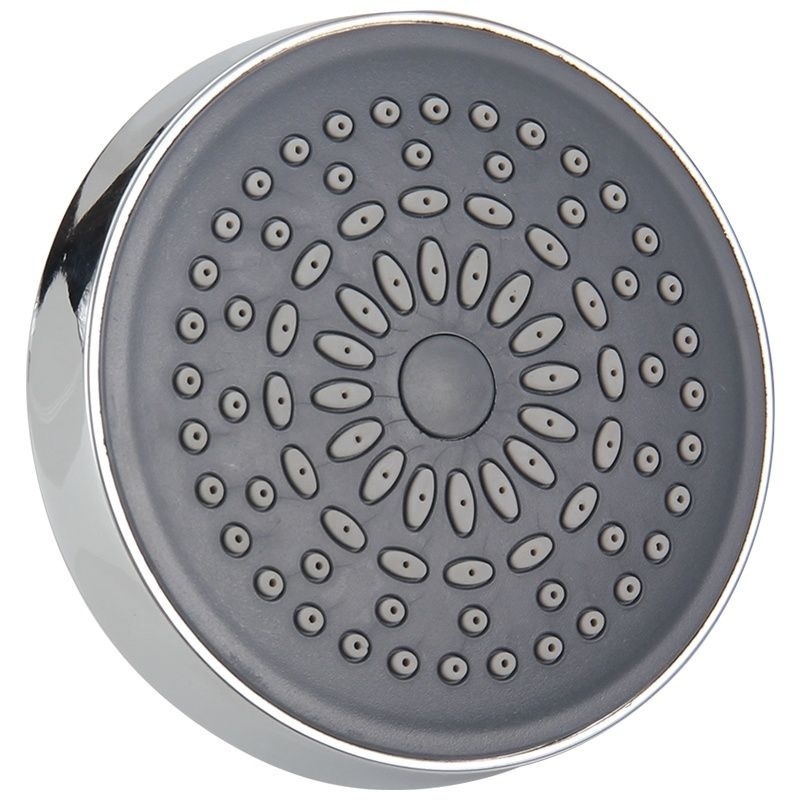 Water Saving Round Rain Shower Head 4 Inch High Pressure ABS Plastic Top Shower Head