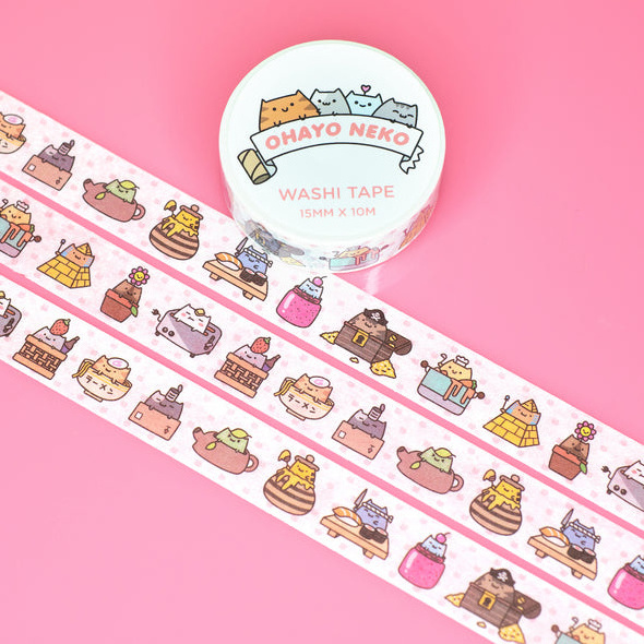 Cute Cartoon Custom Printing Washi Tape Manufacturer,Personalized Decoration Logo Washi Tape Custom