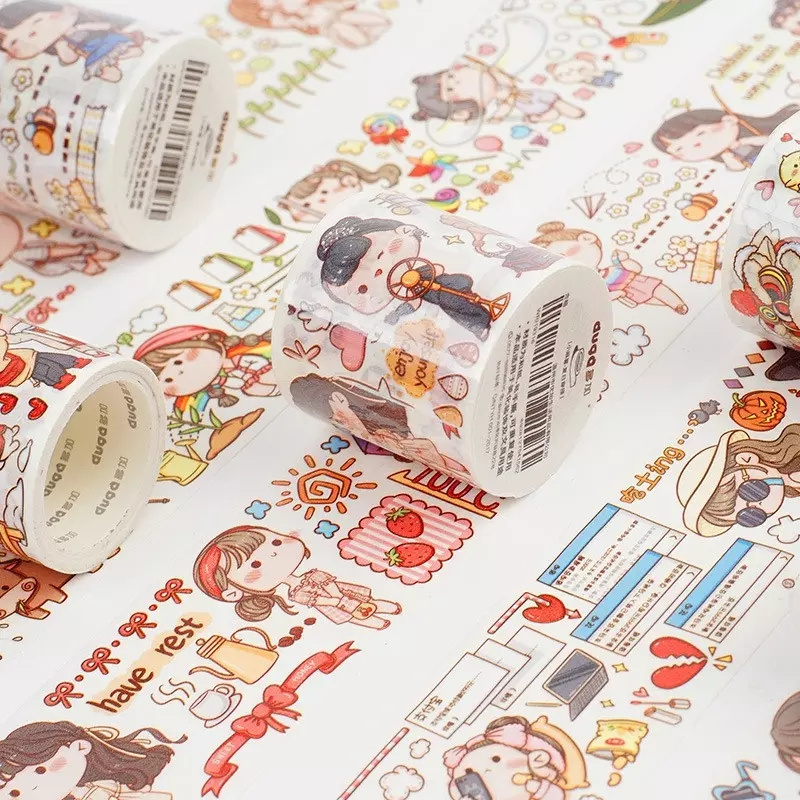 Wholesale Custom Kawaii Washi Tape Cute Wide Washi Tape