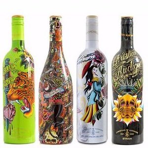 Pain Heat Shrink Wrap Sleeve For Glass Wine Bottle, Heat Seals Shrink Sleeve Neck Label For Small Water Bottle