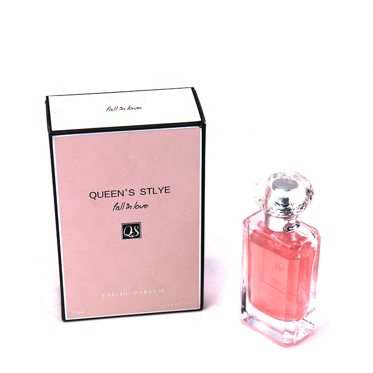 Biodegradable Luxury Perfume Packaging Boxes Custom Logo Paper Pink ...