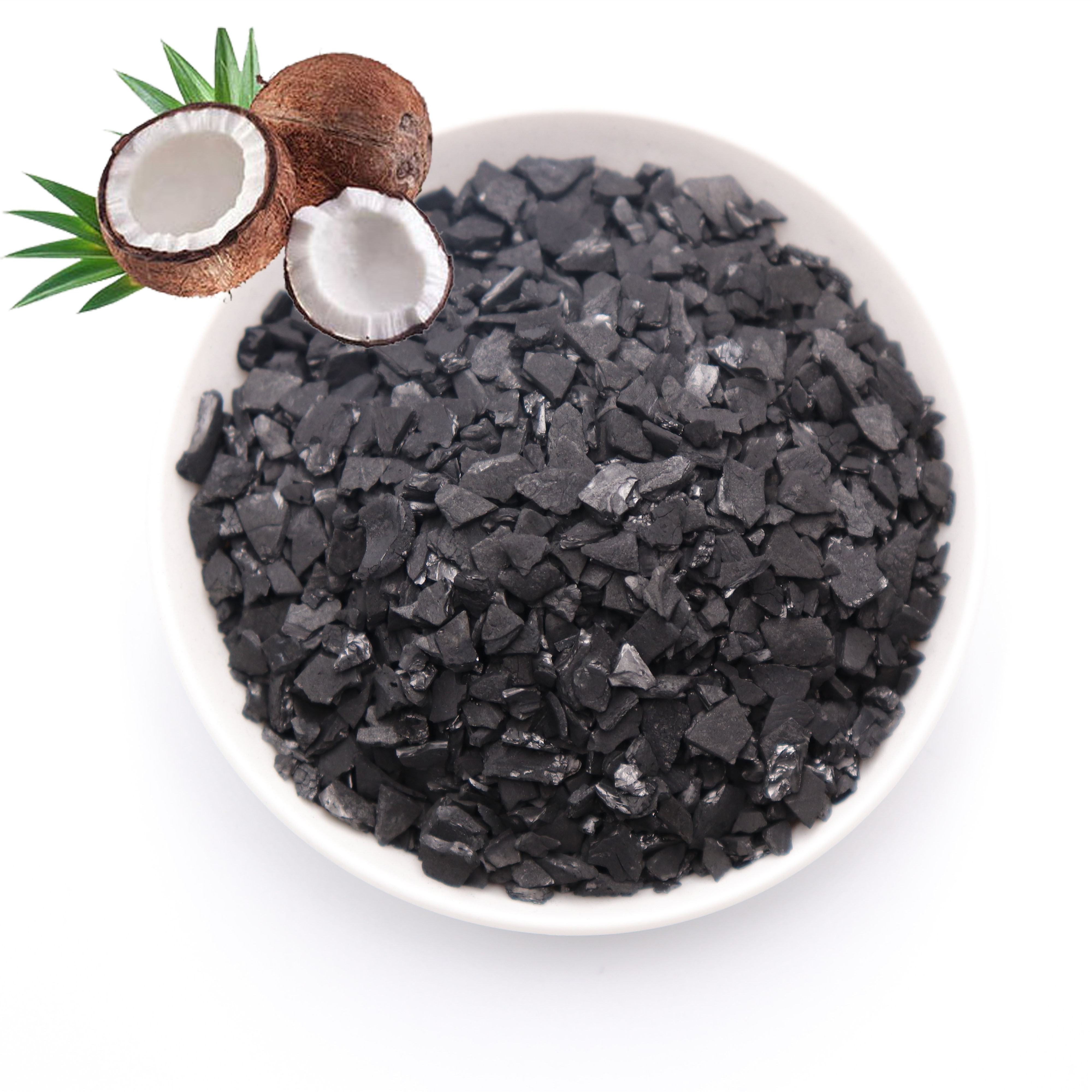 Coconut Shell Charcoal Granular Drinking water raw coconut shell charcoal