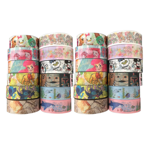 Wholesale Custom Roll Printing Washi Tape,  Decorative DIY Cute Kawaii Scrapbooking Washi Tape Set