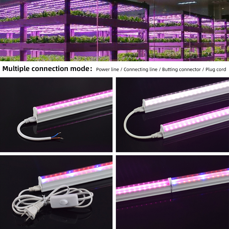 Full spectrum led grow light t5 grow light tube plant tissue culture led grow light tube