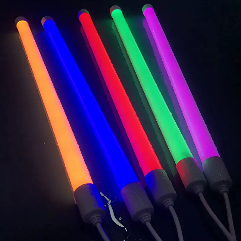 waterproof lamp tube 1.2 meter color IP65RGB outdoor T8 all plastic long LED lamp tube