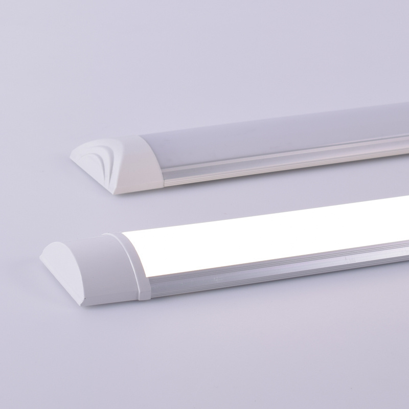 Anti Glare Flicker Free 18w 24w 36w 45w Waterproof Linear Strip Led Batten Lighting Fixture