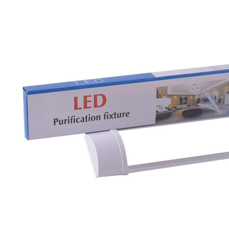 Anti Glare Flicker Free 18w 24w 36w 45w Waterproof Linear Strip Led Batten Lighting Fixture