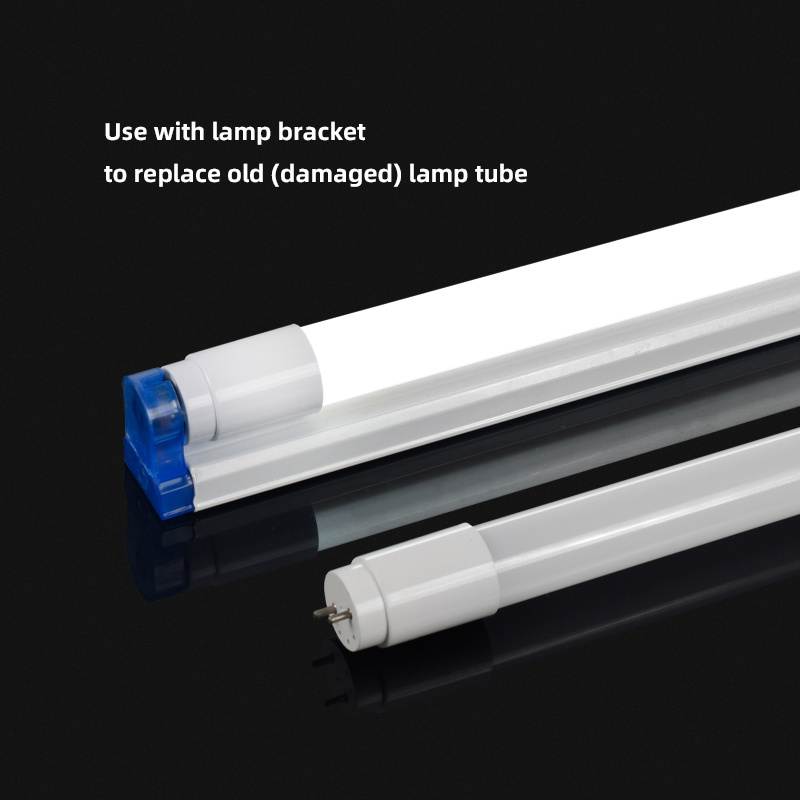 2ft 4ft 5ft 9w 18w 24w High Lumen housing lighting fluorescent fixture T8 Led Tube Glass Lights