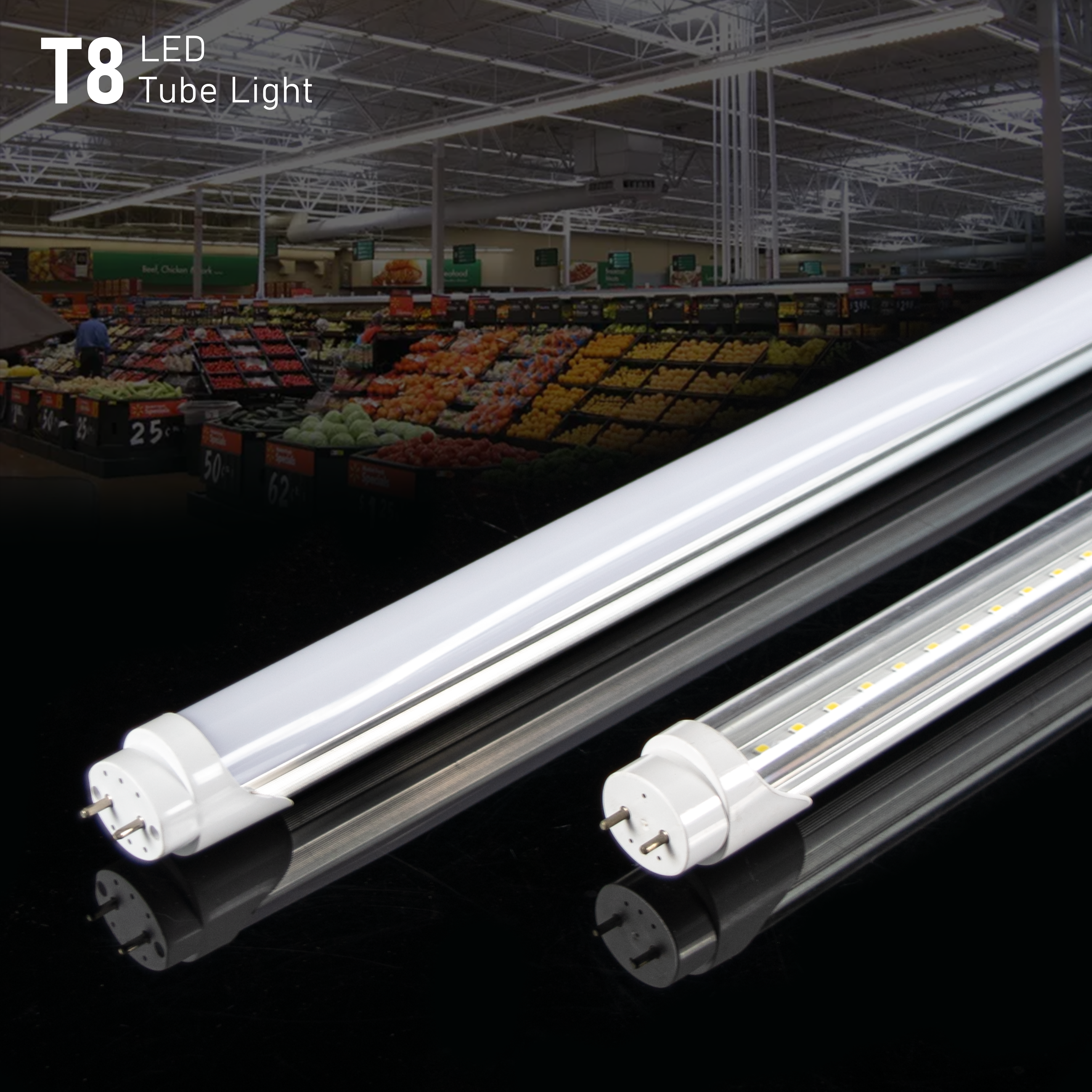 Factory Manufacturer sales 18w 100lm/w G13 1200mm 120cm 4ft led tube light