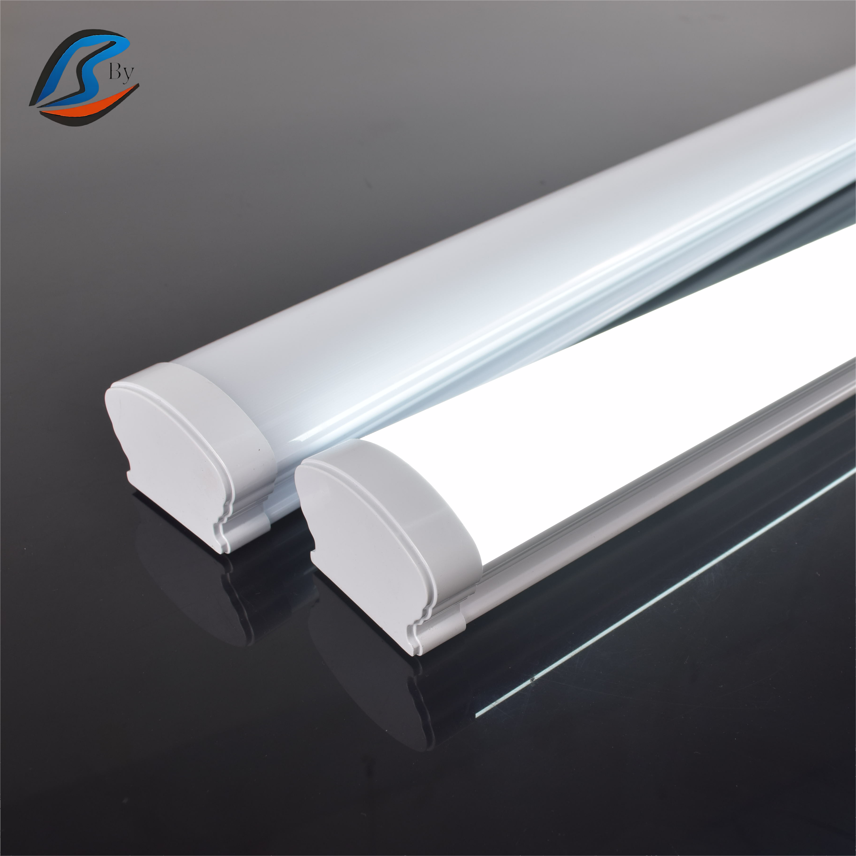 Ip65 waterproof slat purification tube light SMD2835 tri-proof lamp