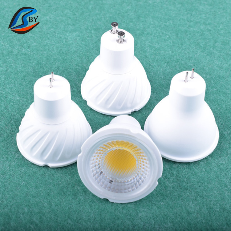 3W Dimmable Mini Size COB GU10 LED Spot Light Spotlights Lighting and Circuitry Design 120 Degree 5W 3000-6500K -25 - 50 3-year