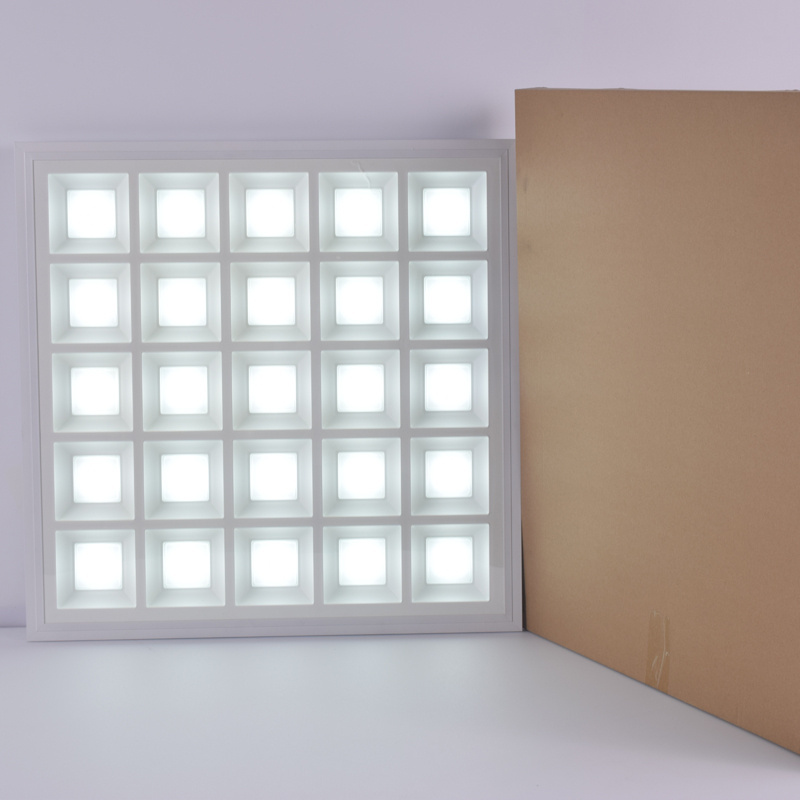 Professional customizable office lighting high brightness LED ceiling light 2X2 2x4 backlight LED grating panel light