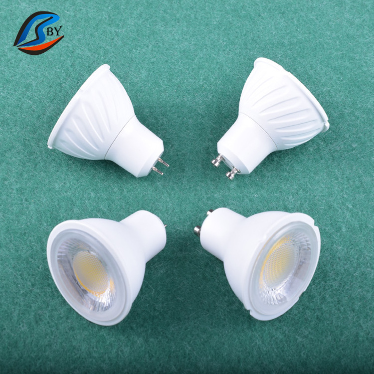 3W Dimmable Mini Size COB GU10 LED Spot Light Spotlights Lighting and Circuitry Design 120 Degree 5W 3000-6500K -25 - 50 3-year