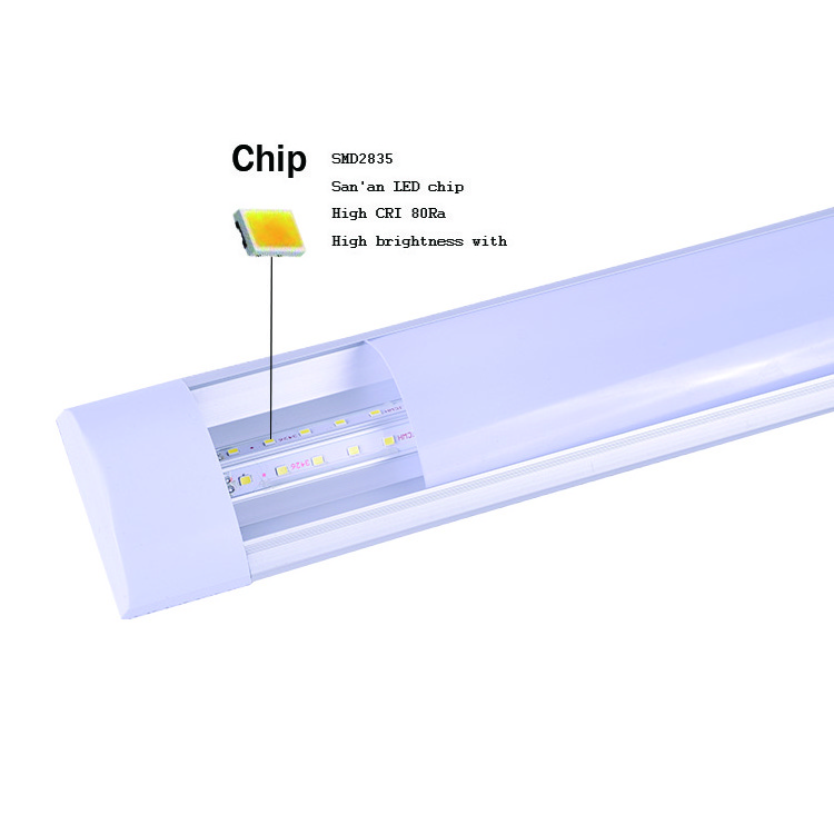 Modern office ceiling tube led batten light linear lighting