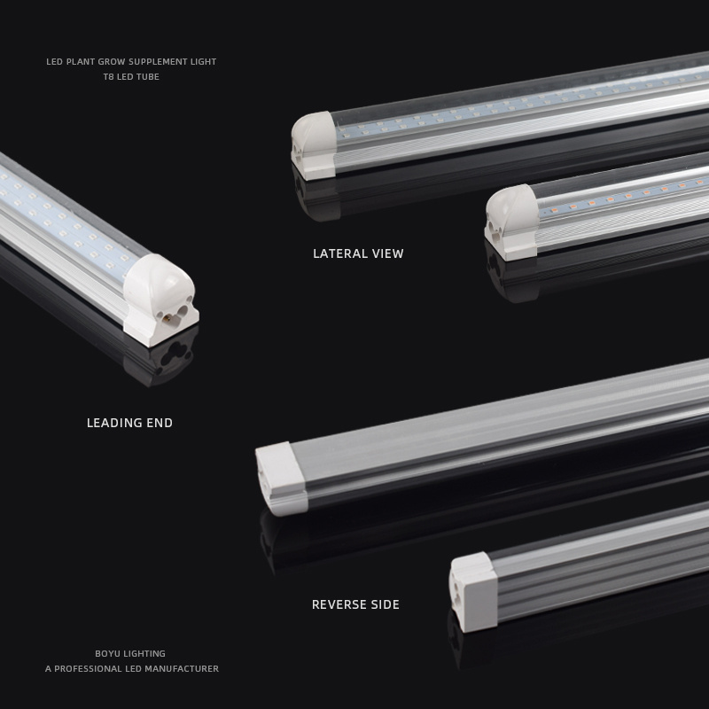 LED T8 tube light 4ft 1200mm 36W plant grow light full spectrum customized apply for kinds of plants