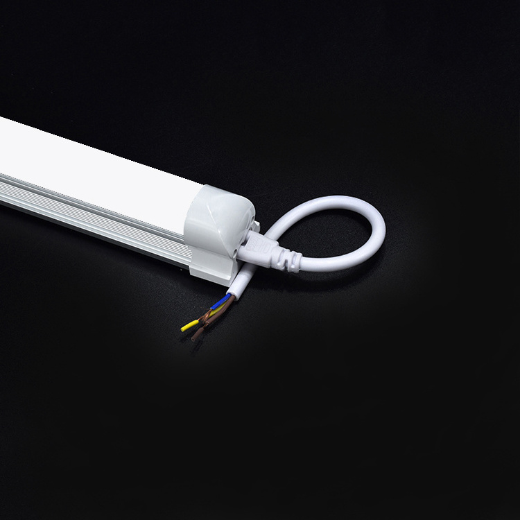 Factory direct 120lm/w 85v-265v 2ft 4ft lamp V-shape integrated light classroom led tube light