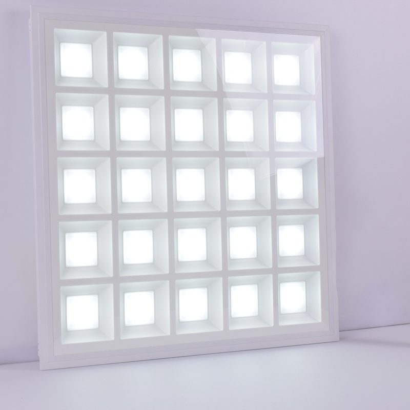 Professional customizable office lighting high brightness LED ceiling light 2X2 2x4 backlight LED grating panel light