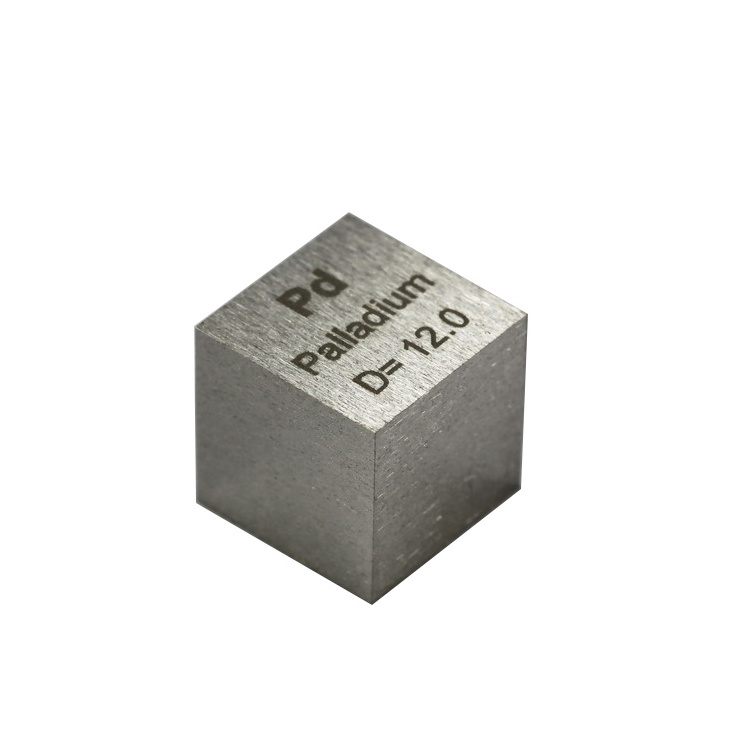 Metal Palladium Pd Materials 99.99% Metal Pd Palladium Target Plate Sheet Disc Ingot Wire Foil Cube