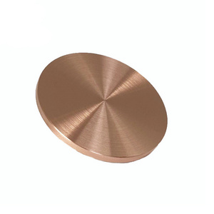 Magnetron Sputtering Copper Target 99.9999% Purity Copper Cu Rod/Plate/Crucible/Cube