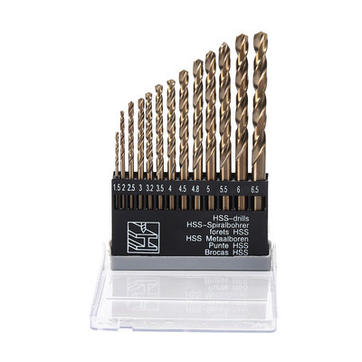 Cobalt Drill Bit Set HSS M35 Jobber Length Metal Drill Bit triangle twist drill bit