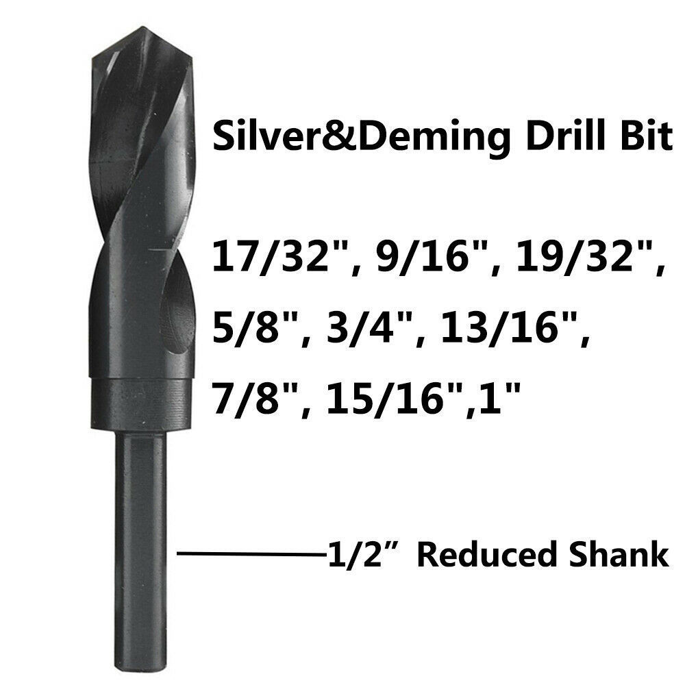 DIN338 Half Ground HSS Black Finish Twist Drill Bit OEM for Stainless Steel & Metal Drilling