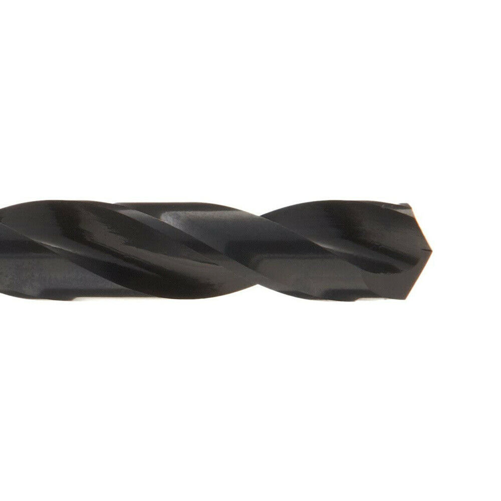 DIN338 Half Ground HSS Black Finish Twist Drill Bit OEM for Stainless Steel & Metal Drilling