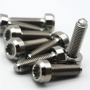 Hot Sale Titanium Bolts  M7 x 24.5   M7 x 32  BBS  Forged Screws with factory price