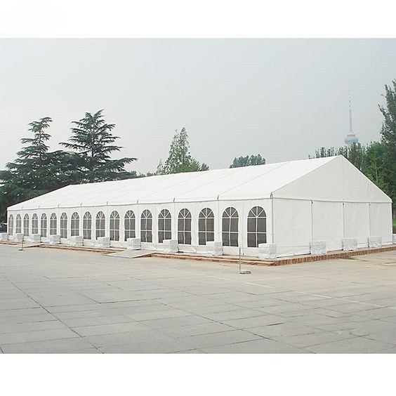 High Quality 2024 Luxury 20x30 30x50 40x60 Large Outdoor Wedding Party Church Marquee Tent For 100 200 500 People Event