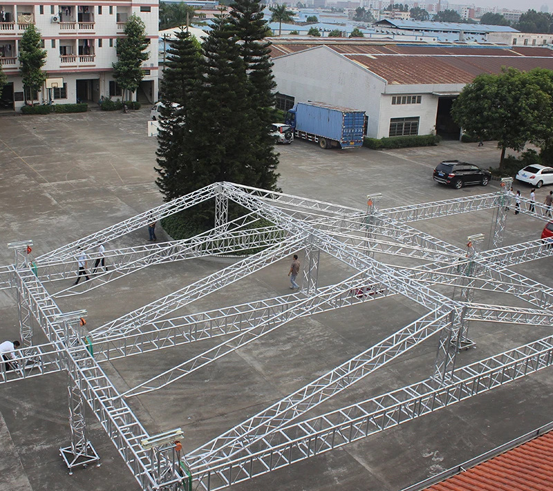 Factory price on sale custom aluminum lighting truss stage hanging dj speaker truss