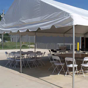 White Outdoor Canopy Garden Gable Frame Tent Party Event Wedding Tents For Events 20 ft x 30 ft (6 m x 9 m)