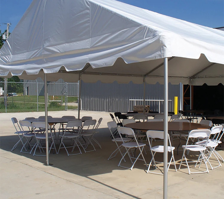 White Outdoor Canopy Garden Tent Party Event Wedding Tents 10 ft x 30 ft (3 m x 9 m)