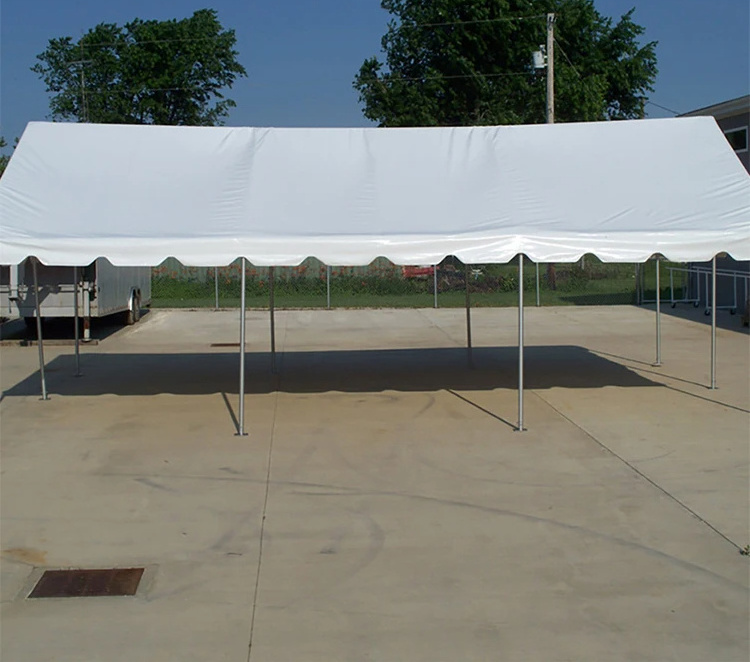 White Outdoor Canopy Garden Tent Party Event Wedding Tents 10 ft x 30 ft (3 m x 9 m)