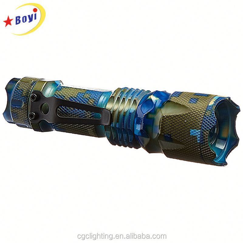 The Original Peacock Blue Ultra Bright High Lumen Output LED Mini Tactical Flashlight