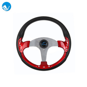 BZFX-A16X Yacht Steering Wheel Alu.Alloy PU Foaming 350mm for Marine Yacht Boat