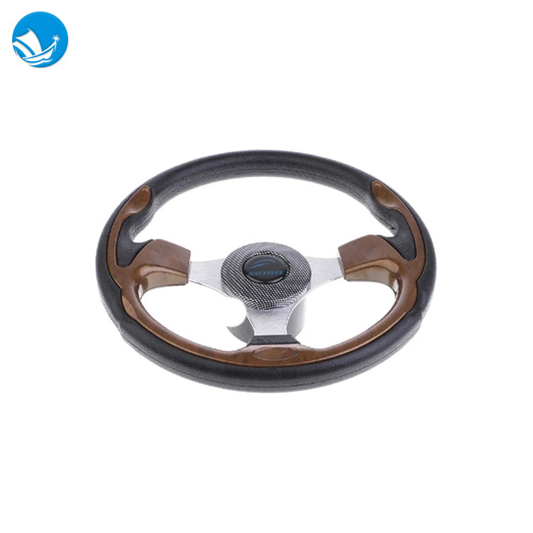 BZFX-A11X Marine Steering Wheel PU for Ship Yacht