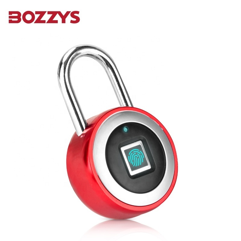 BOZZYS Fingerprint Lock Keyless Waterproof Anti-Theft Smart Lock Fingerprint Padlock