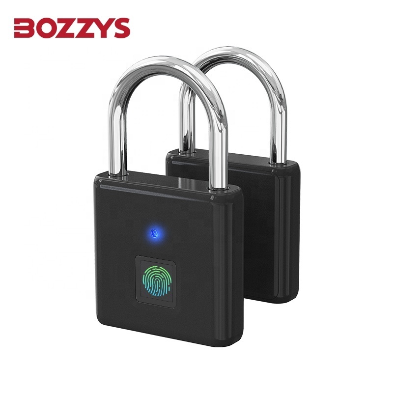 Intelligent Biometric Keyless Metal Anti-Theft Touch Outdoor Smart Fingerprint Padlocks