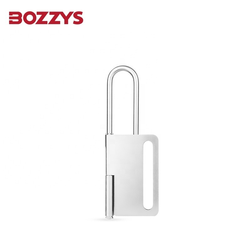 BOZZYS  Steel and Rust Proof Galvanized  Steel Hasp Lockout to Be Used To Secure A Single Locking Device.