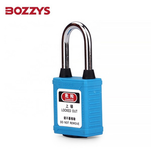 Blue Dust-proof Safety Padlocks for Industrial Lockout-tagout Use on Conductive Areas