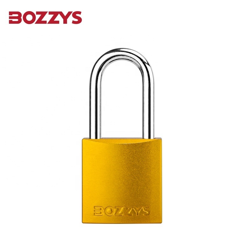 BOZZYS Padlock with Keyed Alike Aluminum Safety Padlocks Suitable for Industrial Lockout-tagout Use on Conductive Areas