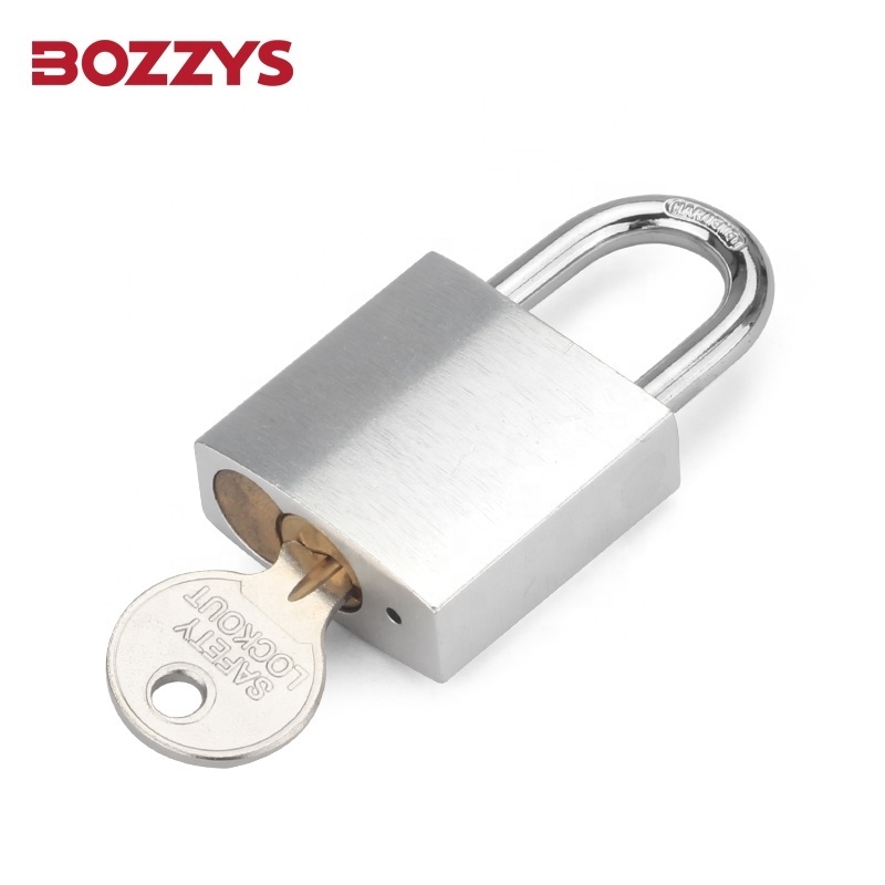 20mm Stainless Steel Shackle Custom Colorful Solid Aluminum Safety Padlocks with Master Key for Industrial Lockout-tagout