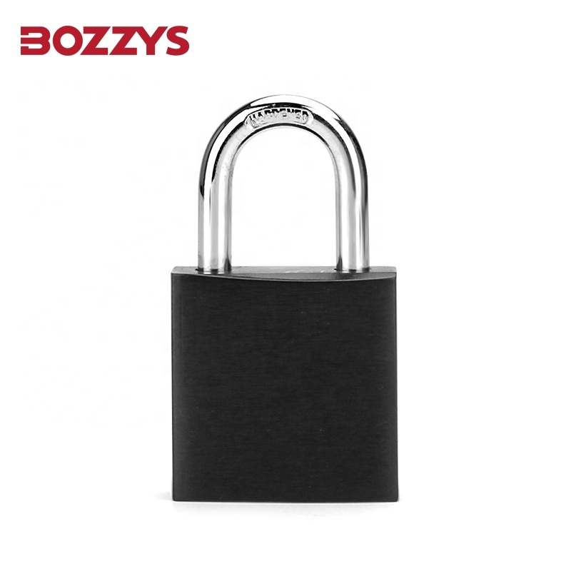 BOZZYS OEM Manufacturer  Aluminium Padlock With 38mm Steel Shackle