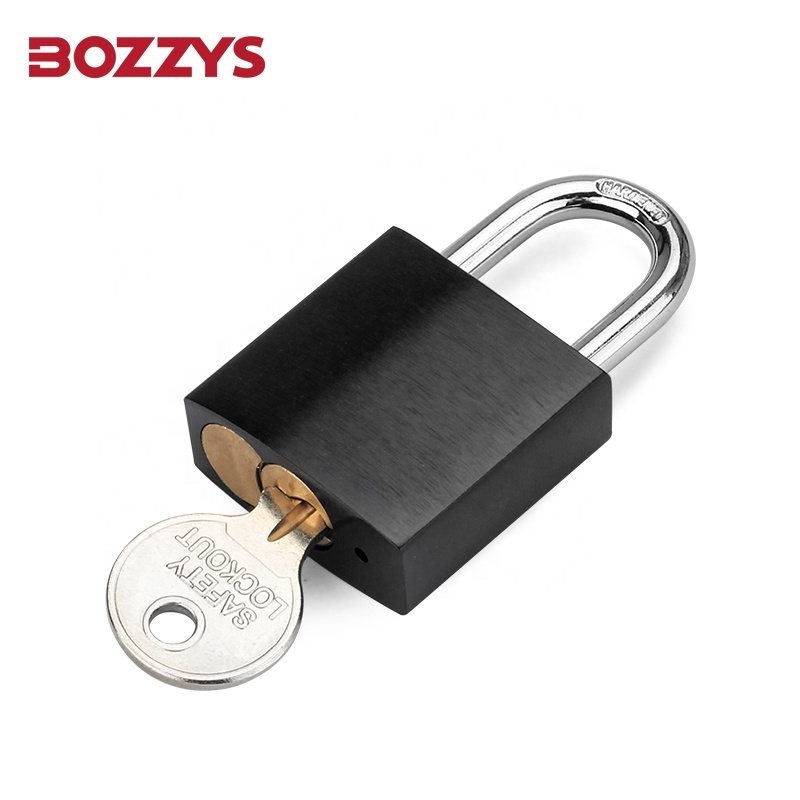 BOZZYS OEM Manufacturer  Aluminium Padlock With 38mm Steel Shackle