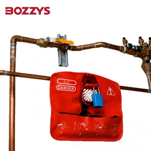 BOZZYS 324mmx292mm Flange Ball Valve Lockout Bag for to Store the Matching Locks